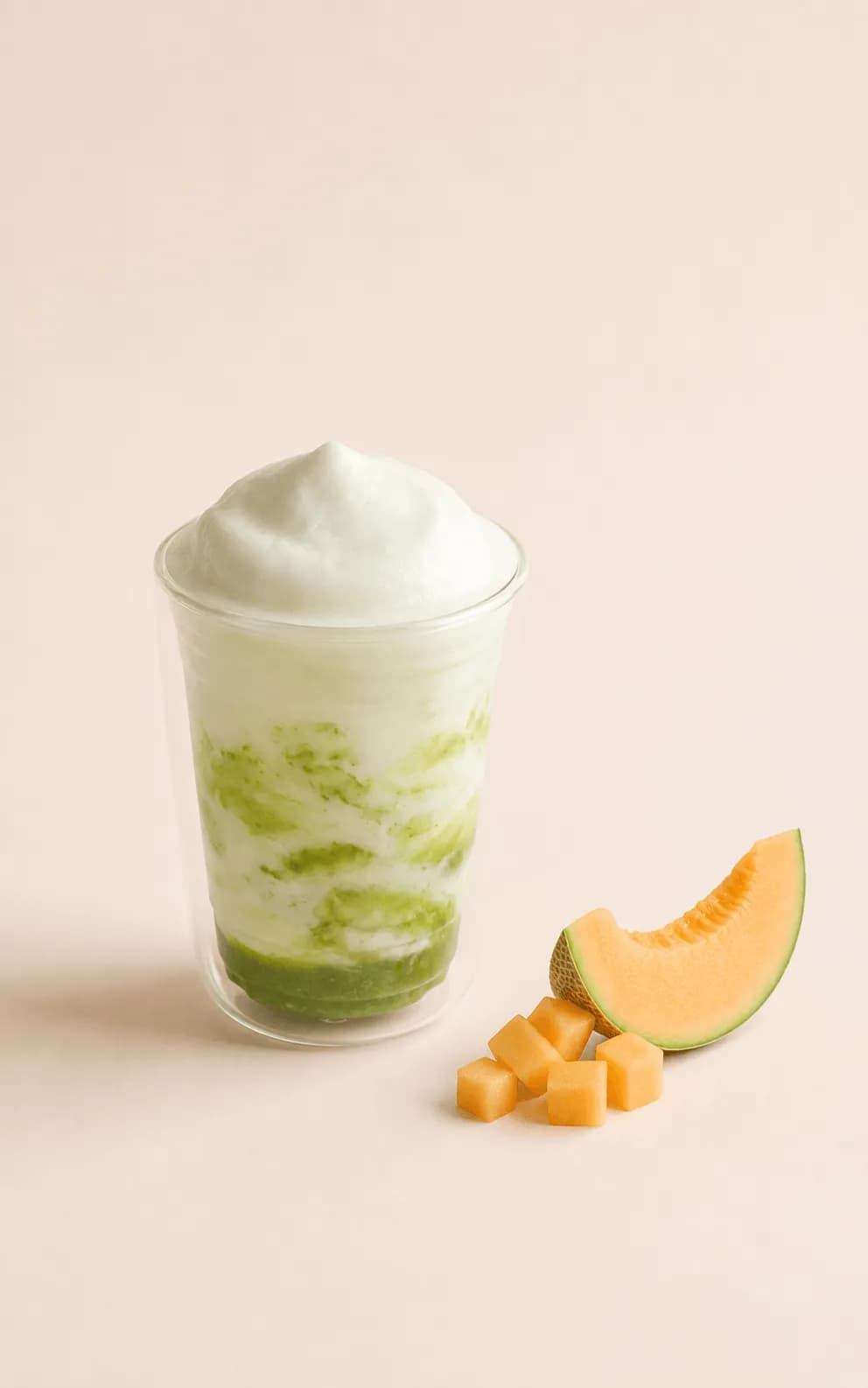 Melon Glutinous Rice Ice Slurry